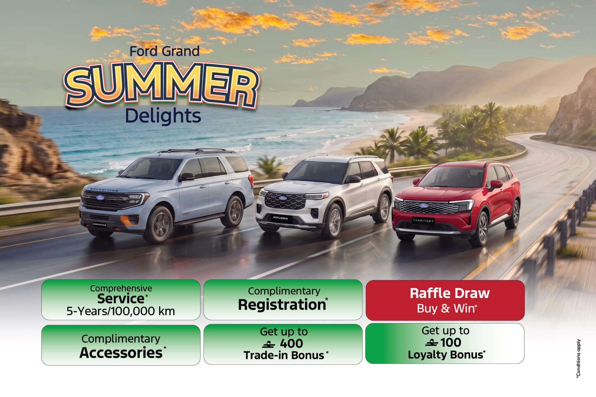 FORD GRAND SUMMER DELIGHTS